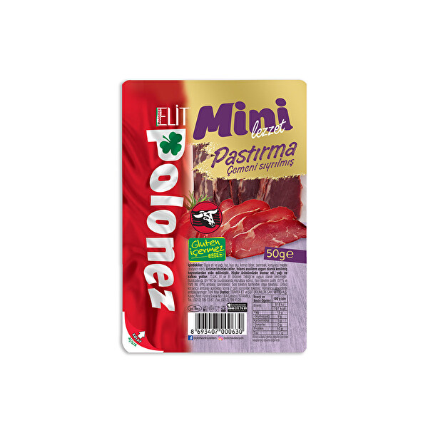 Polonez Çemensiz Pastırma 50 g Polonez Çemensiz Pastırma 50 g