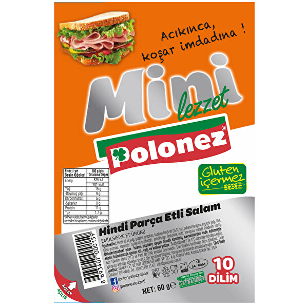 Polonez Mini Hindi Salam 60 g Polonez Mini Hindi Salam 60 g