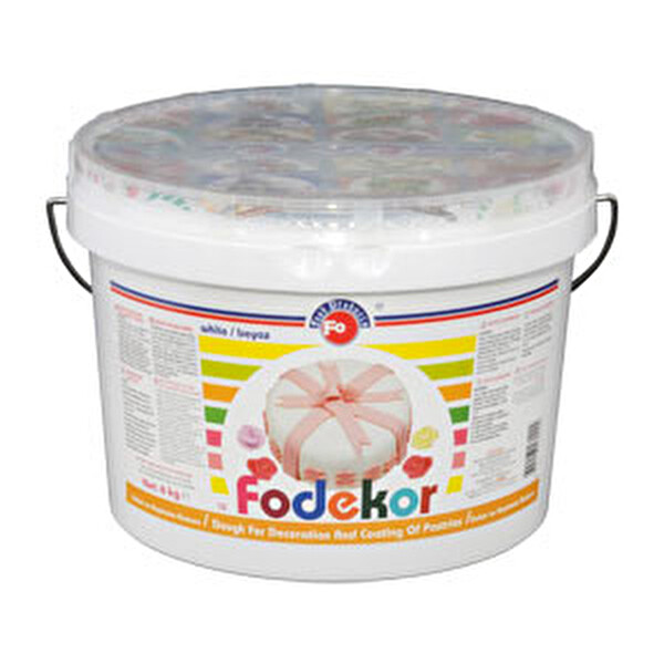 Fo Beyaz Dekor Hamur 1 kg Fo Beyaz Dekor Hamur 1 kg
