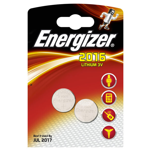 Energizer 2016 Pil 2'li Energizer 2016 Pil 2'li