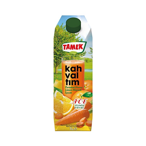 Tamek Portakal-Havuç-Limon 1lt TP Tamek Portakal-Havuç-Limon 1lt TP