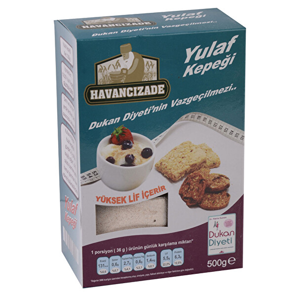 Havancizade Yulaf Kepek 500 g Havancizade Yulaf Kepek 500 g