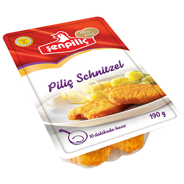 Şenpiliç Tabaklı Şinitsel 190 g Şenpiliç Tabaklı Şinitsel 190 g