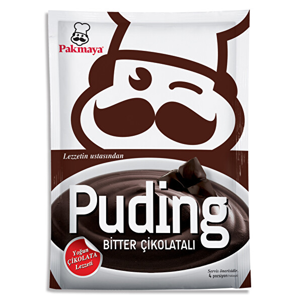 Pakmaya Bitter Çikoloatalı Puding Pakmaya Bitter Çikoloatalı Puding