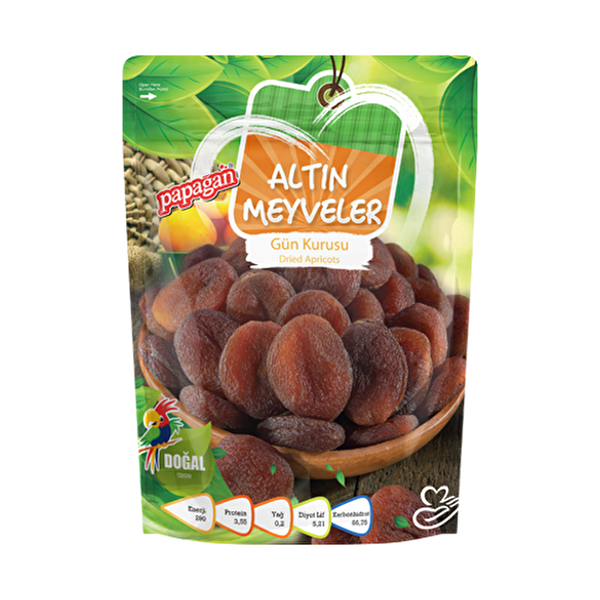 Papağan Gün Kurusu Kayısı 200 g Papağan Gün Kurusu Kayısı 200 g