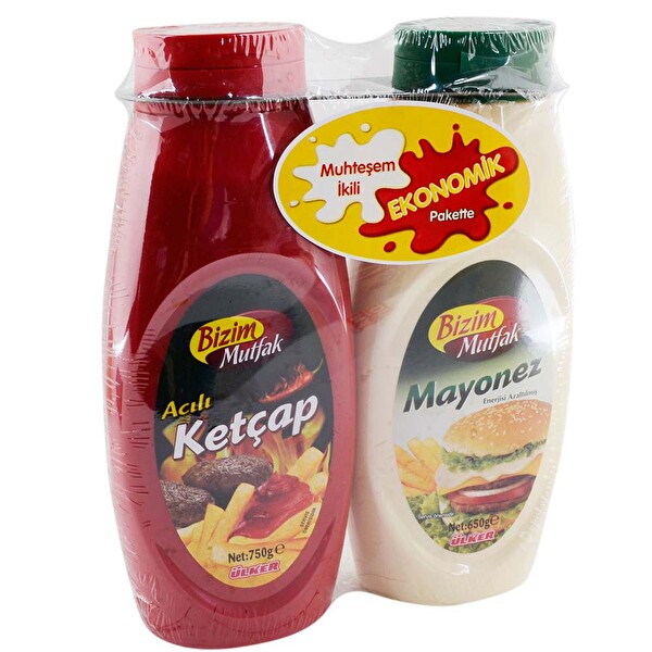 Bizim Ketçap - Mayonez Büyük Boy Bizim Ketçap - Mayonez Büyük Boy