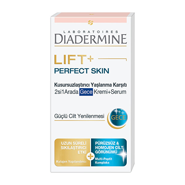 Diadermine Lift+ Perfect Skin Gece ve Serum 50 ml Diadermine Lift+ Perfect Skin Gece ve Serum 50 ml