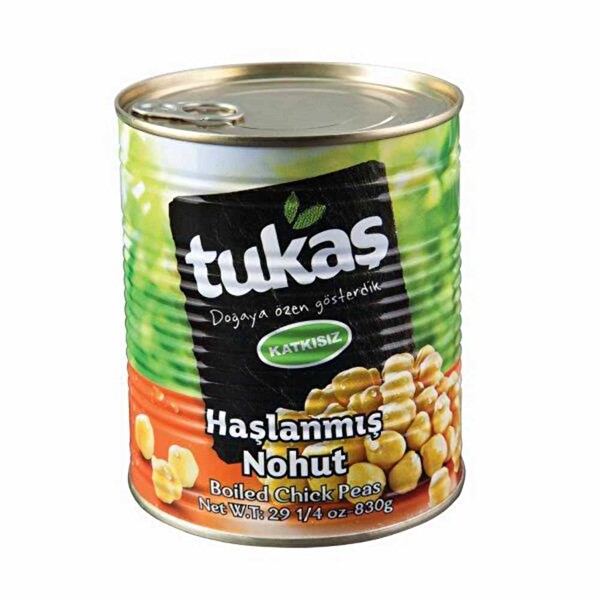 Tukaş Haşlanmış Nohut 830 g Tukaş Haşlanmış Nohut 830 g