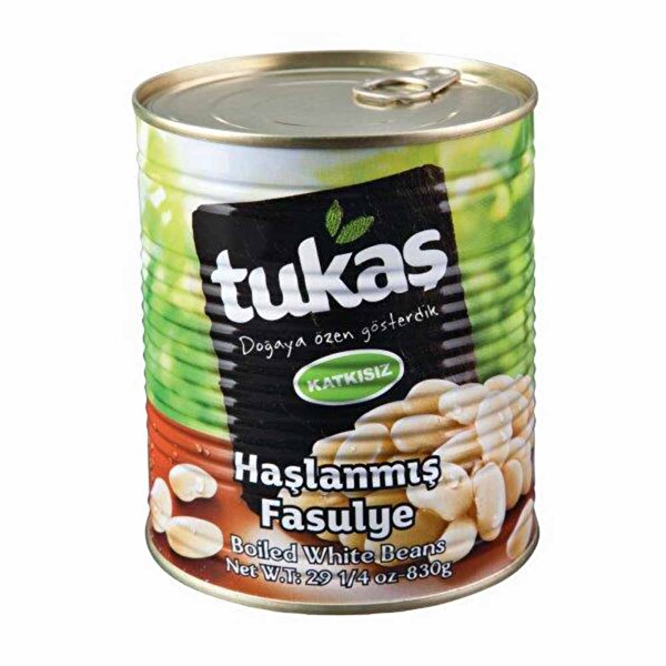 Tukaş Haşlanmış Kuru Fasulye 830 g