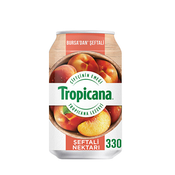 Tropicana Bursa Şeftali Nektarı Kutu 330 ml