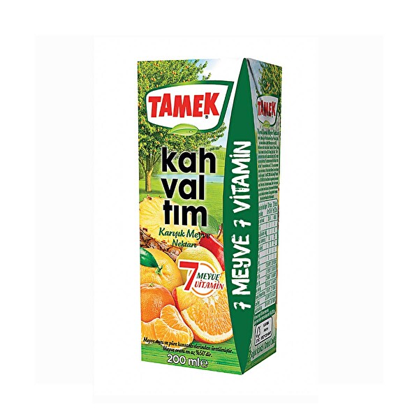 Tamek Kahvaltım Meyve Suyu 200 ml