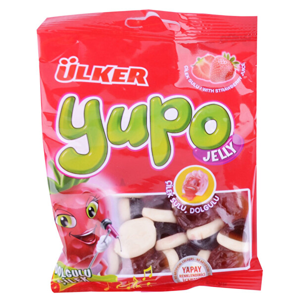 Yupo Jelly Çilek 80 g Yupo Jelly Çilek 80 g