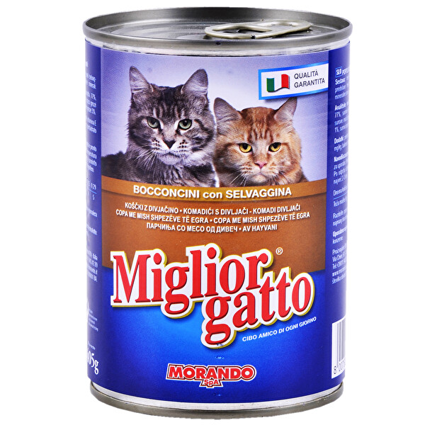 Miglior Gatto Av Hayvanlı Kedi Konservesi 405 g Miglior Gatto Av Hayvanlı Kedi Konservesi 405 g