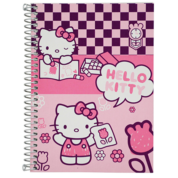 Hello Kitty A6 80 Yaprak Çizgili Bloknot Hello Kitty A6 80 Yaprak Çizgili Bloknot