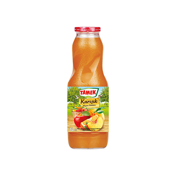 Tamek Karışık Meyve 1 LT-Cam Tamek Karışık Meyve 1 LT-Cam