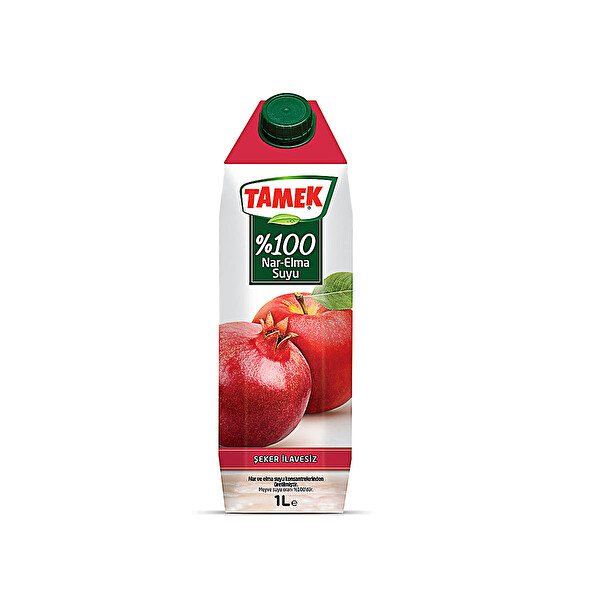 Tamek %100 Nar-Elma Suyu 1 LT (TP)