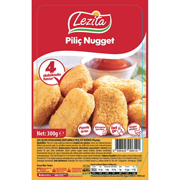 tavuk sinitzel bim nugget