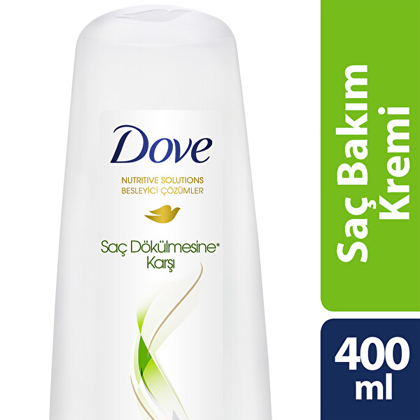 Dove Saç Bakım Kremi Koparak Dökülmelere Karşı 400 ml Dove Saç Bakım Kremi Koparak Dökülmelere Karşı 400 ml