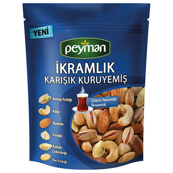 Peyman İkramlık Karışık Kuruyemiş 165 g Peyman İkramlık Karışık Kuruyemiş 165 g