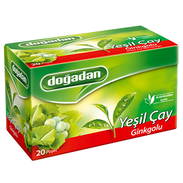 Doğadan Gingokulu Yeşil Çay 20'li 75 g Doğadan Gingokulu Yeşil Çay 20'li 75 g
