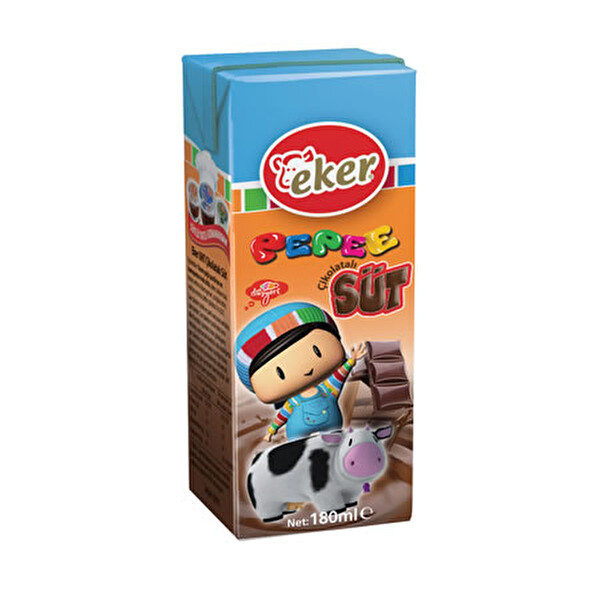 Eker 180 ml Çikolatalı Süt Eker 180 ml Çikolatalı Süt
