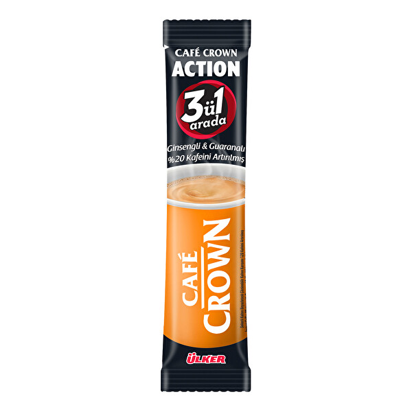 Cafe Crown Action 3ü1 Arada 18 g Cafe Crown Action 3ü1 Arada 18 g