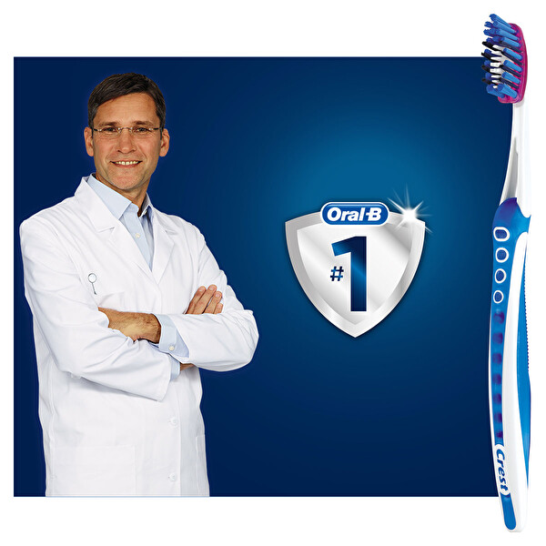 Oral-B Diş Fırçası Pro-Flex 3 Boyutlu Beyazlık Luxe 40 Orta Oral-B Diş Fırçası Pro-Flex 3 Boyutlu Beyazlık Luxe 40 Orta