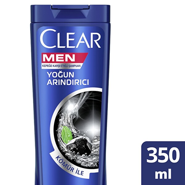 Clear Kömür Etkili Yoğun Arındırıcı Şampuan 350 ml