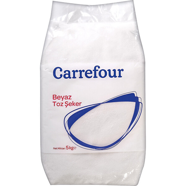Carrefour Toz Şeker 5000 g Carrefour Toz Şeker 5000 g