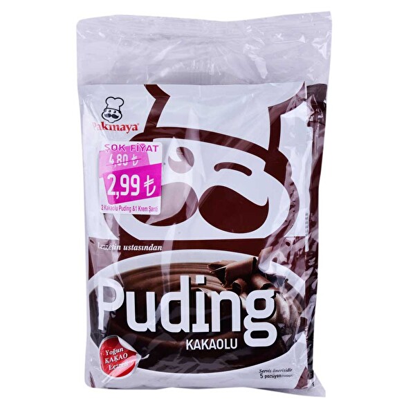 Pakmaya 2 Kakaolu Pudıng 1 Krem Şanti Pakmaya 2 Kakaolu Pudıng 1 Krem Şanti
