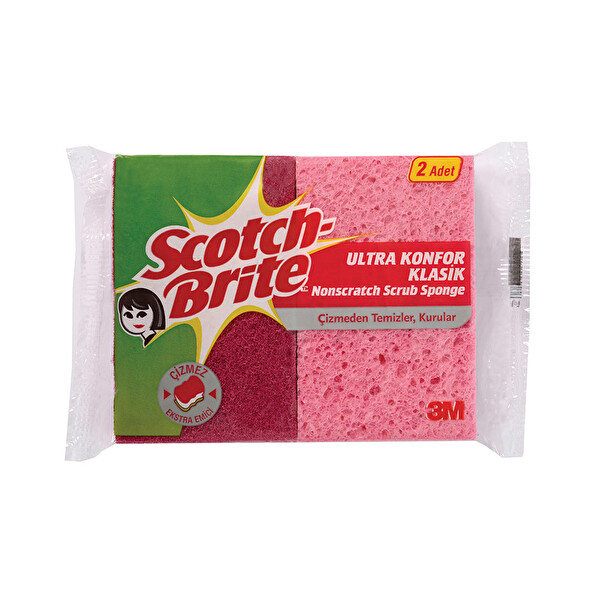 Scoth-Brite 2'li Ultra Konfor Klasik Çizmez Scoth-Brite 2'li Ultra Konfor Klasik Çizmez