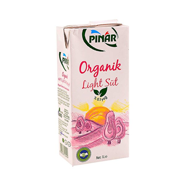 Pınar Organik Light Süt 1 lt Pınar Organik Light Süt 1 lt