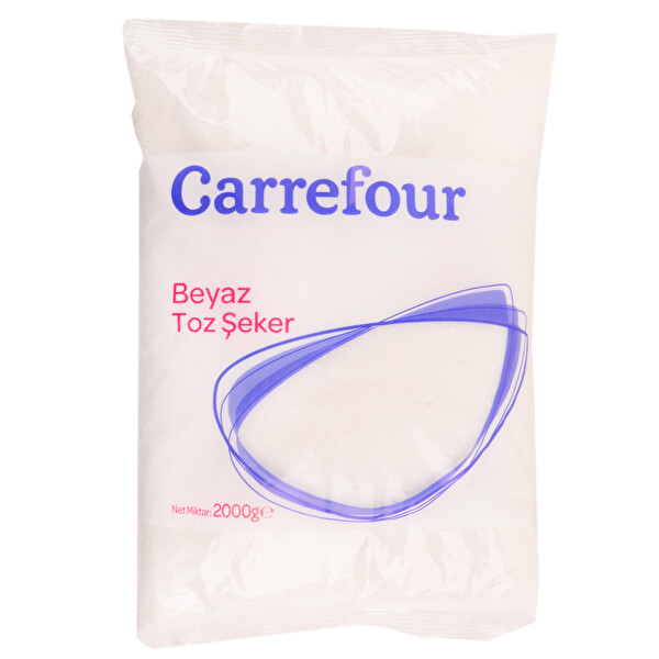 Carrefour Discount Toz Şeker 2 kg Carrefour Discount Toz Şeker 2 kg