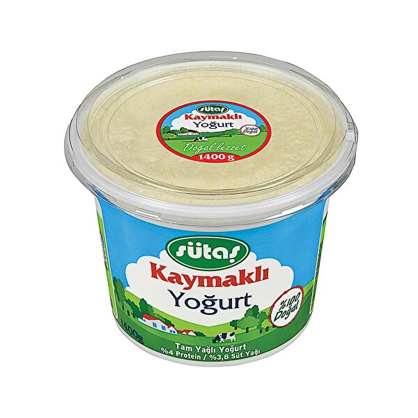 Sütaş Kaymaklı Yoğurt 1400 g Sütaş Kaymaklı Yoğurt 1400 g