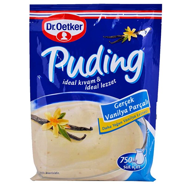 Dr.Oetker Gerçek Vanilya Parçalı Puding
