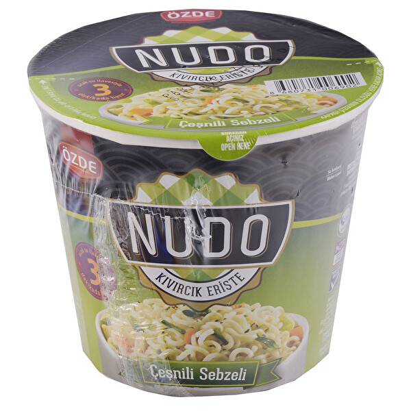 Nudo Çeşnili Sebzeli Bardak 60 g Nudo Çeşnili Sebzeli Bardak 60 g