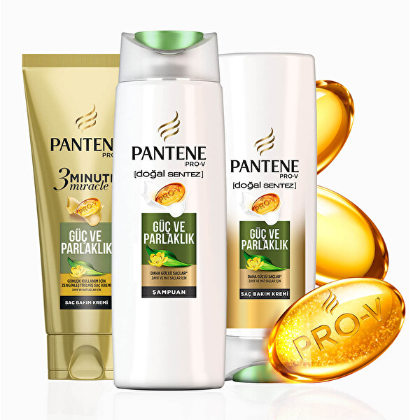 Pantene Saç Bakım Kremi Doğal Sentez 360 ml Pantene Saç Bakım Kremi Doğal Sentez 360 ml