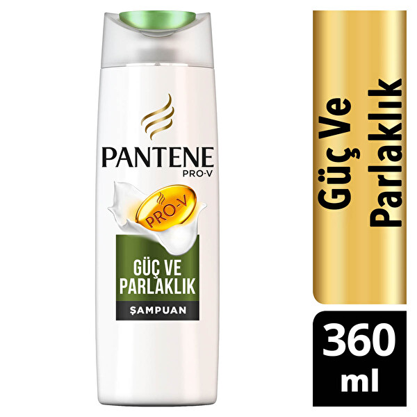 Pantene Şampuan Doğal Sentez Güç ve Parlaklık 360 ml Pantene Şampuan Doğal Sentez Güç ve Parlaklık 360 ml