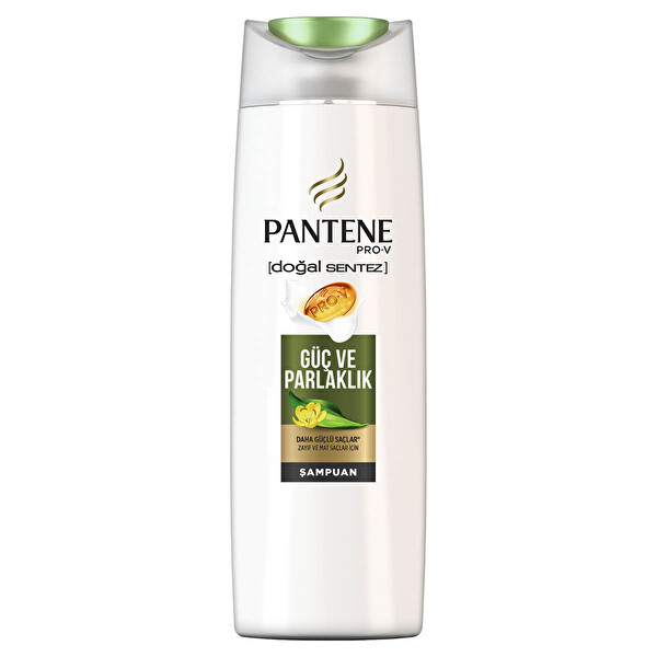 Pantene Şampuan Doğal Sentez Güç ve Parlaklık 360 ml Pantene Şampuan Doğal Sentez Güç ve Parlaklık 360 ml