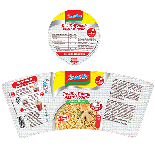 Indo Mie Tavuklu Noodle 60 g Indo Mie Tavuklu Noodle 60 g