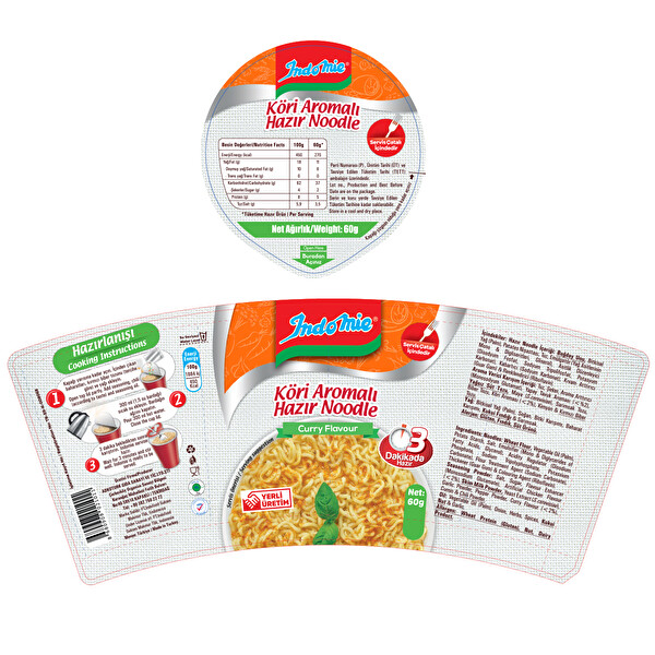 Indo Mie Köri Noodle 60 g Indo Mie Köri Noodle 60 g