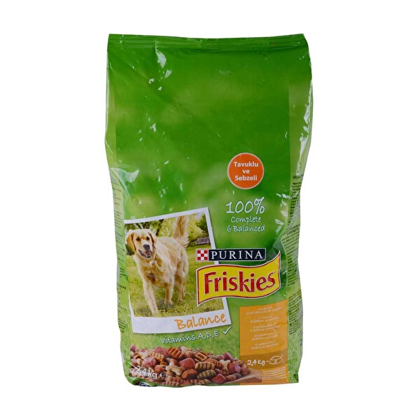 Frıskıes 2,4 kg Köpek Tavuklu Sebzeli Frıskıes 2,4 kg Köpek Tavuklu Sebzeli