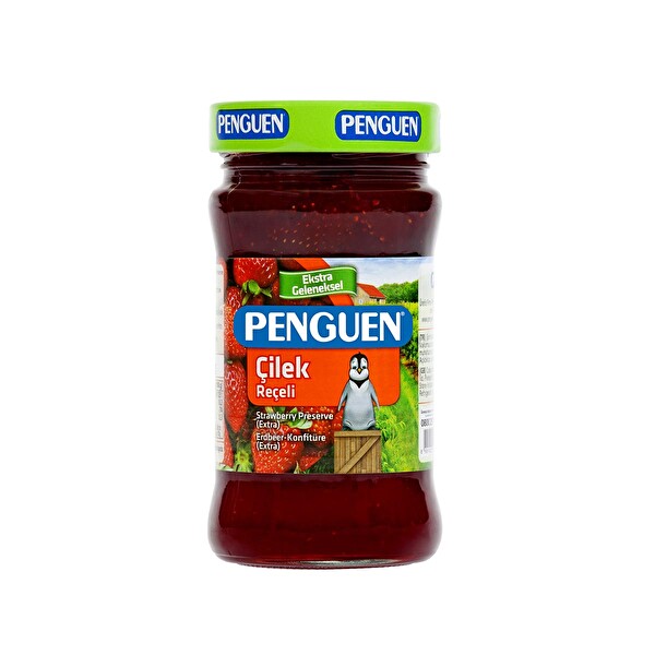 Penguen Çilek Reçeli 380 g Penguen Çilek Reçeli 380 g