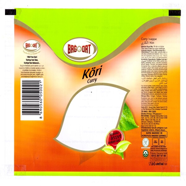Bağdat Köri 40 g Bağdat Köri 40 g