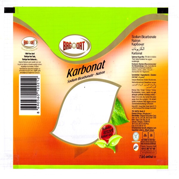 Bağdat Karbonat 97 g Bağdat Karbonat 97 g