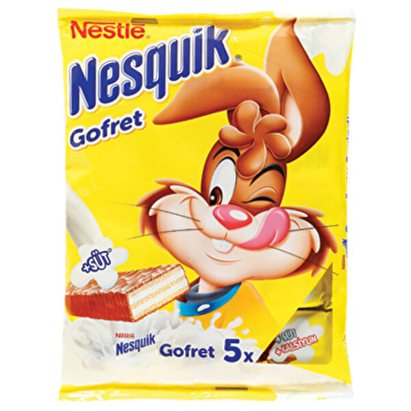 Nestle Nesquik Gofret 5'li Nestle Nesquik Gofret 5'li