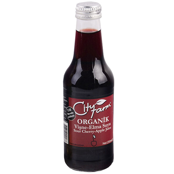 City Farm Organik Vişne Suyu 250 ml City Farm Organik Vişne Suyu 250 ml