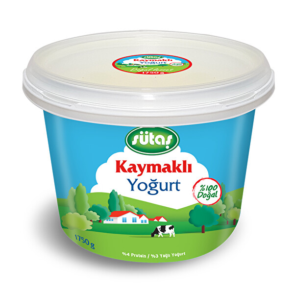 Sütaş Kaymaklı Yoğurt 1750 kg Sütaş Kaymaklı Yoğurt 1750 kg