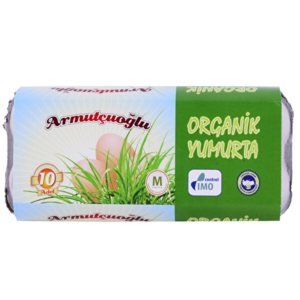 Armutçuoğlu Organik Yumurta 10'lu 53-62 g Armutçuoğlu Organik Yumurta 10'lu 53-62 g
