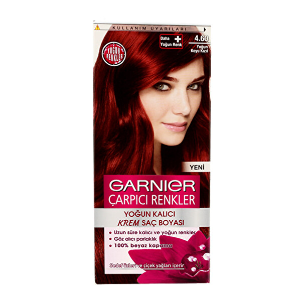 Garnier Çarpıcı Renkler Color Sensation 4 60 Yoğun Koyu Kızıl Saç Boyası